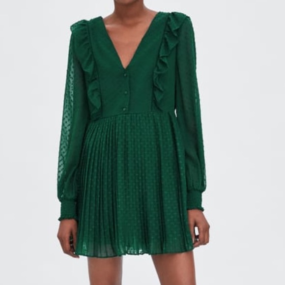 DOTTED MESH PLAYSUIT DRESS - Picture 3 of 8